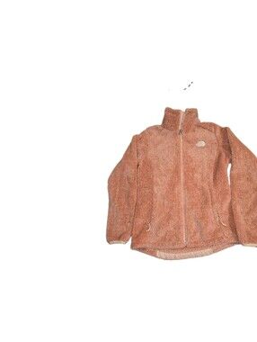 the north face jacket womens small Full Zip Orange Osita Outdoors Granola Girl